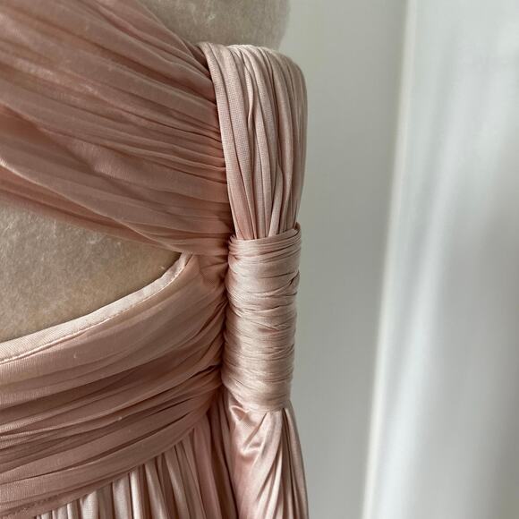 Givenchy Pleated Jersey Dress SZ 36 - Picture 6 of 13